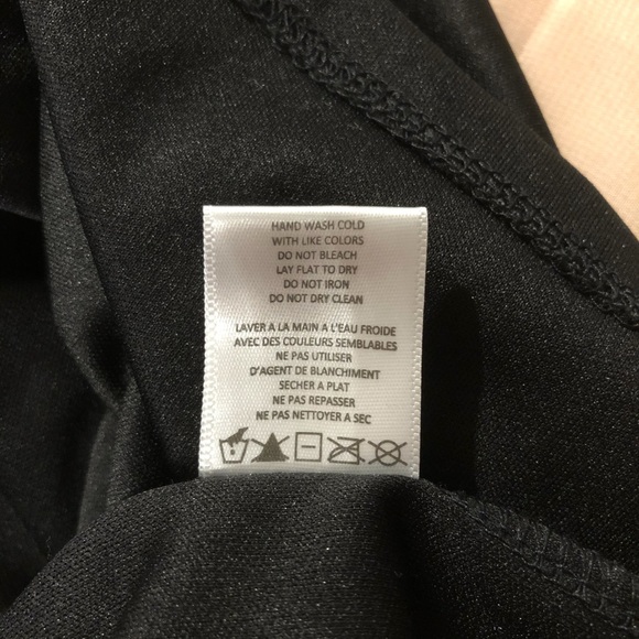 Peach & Black Bustier High Low Mini Dress with Sheer Overlay - Picture 5 of 8